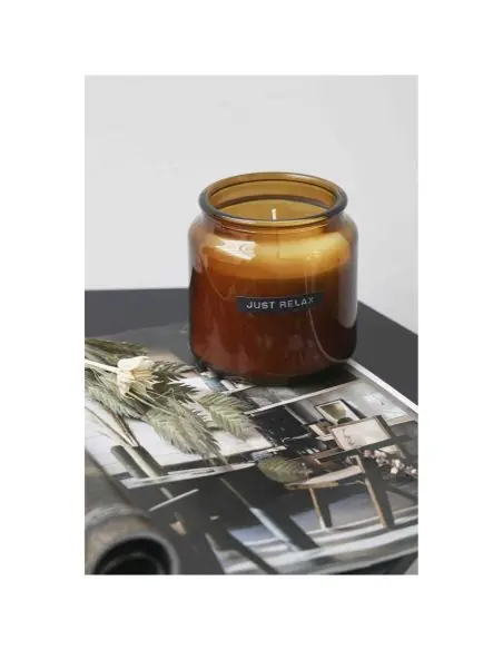 Vela perfumada de 650 g con fragancia de madera de cedro Ecológica Personalizada 6113240