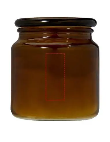 Vela perfumada de 650 g con fragancia de madera...