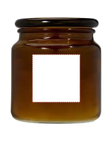 Vela perfumada de 650 g con fragancia de madera...