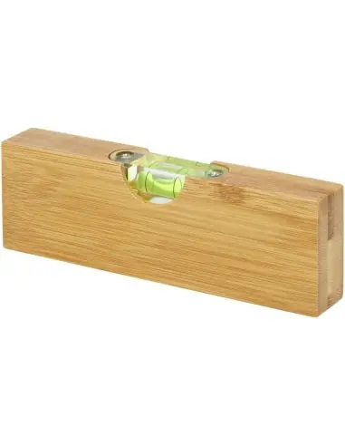 Nivel de burbuja en bambú con abrebotellas...