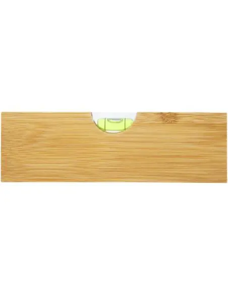 Nivel de burbuja en bambú con abrebotellas Ecológica Personalizada 6104577