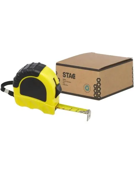 Cinta métrica de plástico reciclado con certificación RCS de 5 metros Ecológica Personalizada 6104581