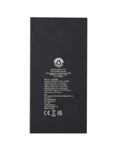 Batería externa de 5000 mAh en aluminio...