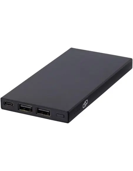 Batería externa de 5000 mAh en aluminio reciclado Ecológica Personalizada 6124349