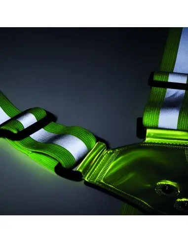 Chaleco reflectante con LED Ecológico...