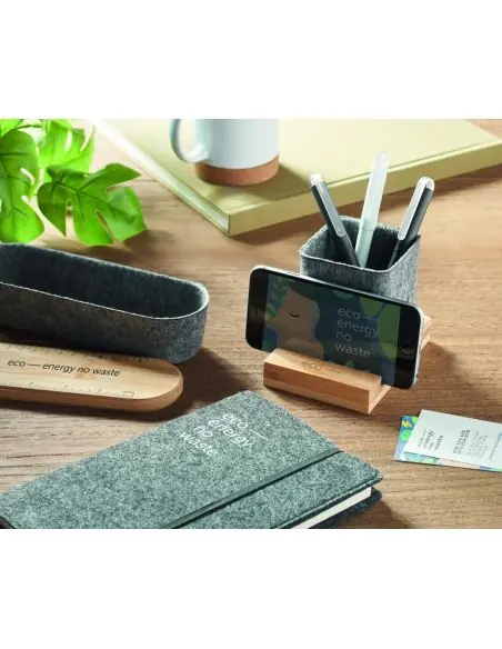 Portalápices fieltro RPET Ecológico Personalizado 7MO2115