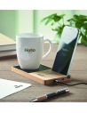 Cargador inalámbrico de bambú Ecológico Personalizado 7MO2154 - Imagen 12