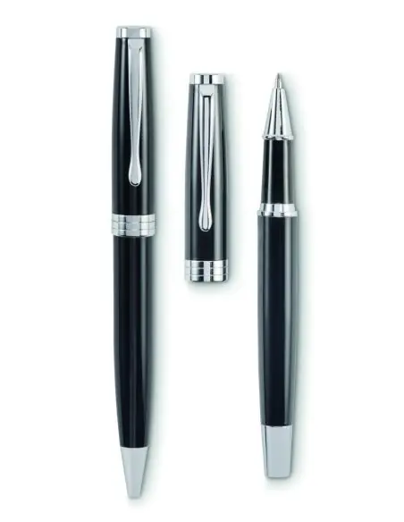 Juego de bolígrafo y roller Ecológico Personalizado 7MO2636