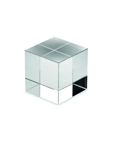 Premio cubo de cristal Ecológico Personalizado...