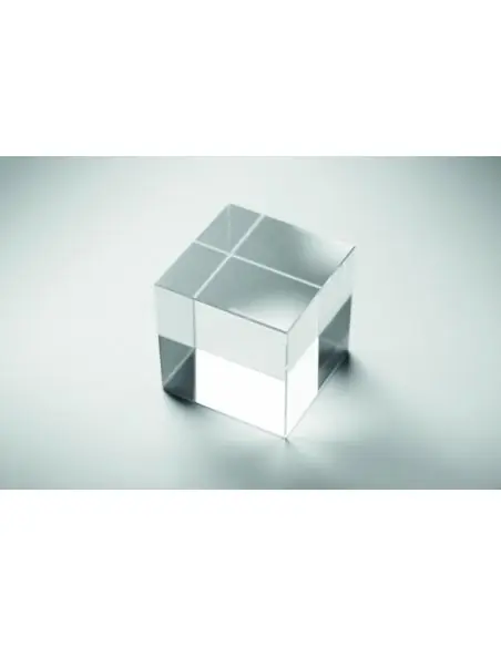 Premio cubo de cristal Ecológico Personalizado 7MO2656