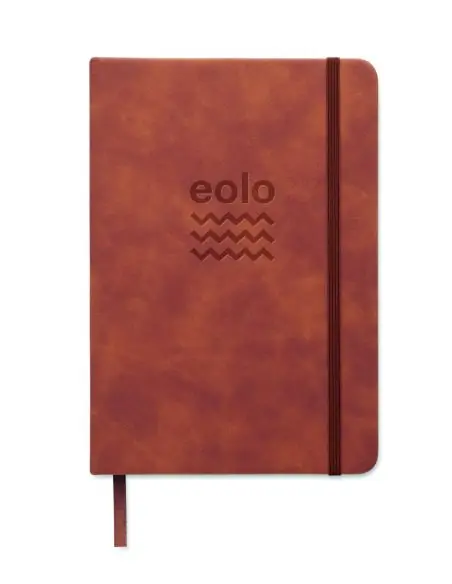 Cuaderno A5 de PU ahumado Ecológico Personalizado 7MO2664