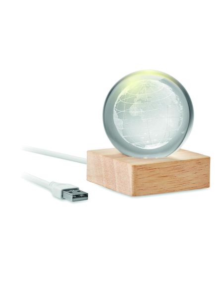 Globo LED bola de cristal Ecológico Personalizado 7MO2690