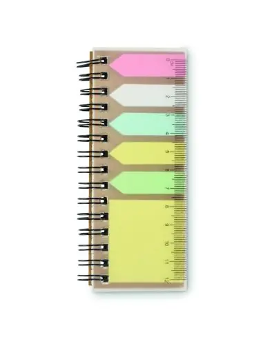 Set de notas adhesivas en PP Ecológica...