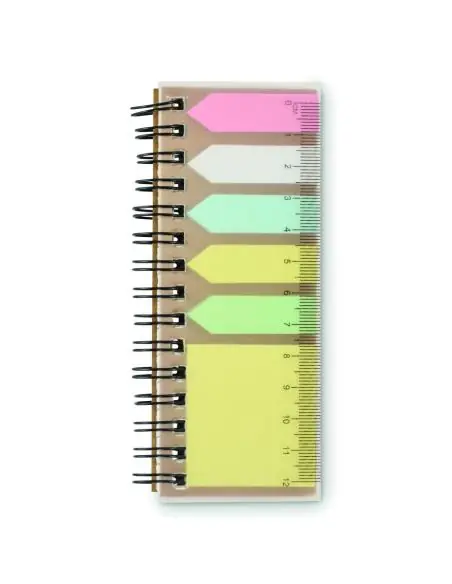 Set de notas adhesivas en PP Ecológica Personalizada 7MO2823