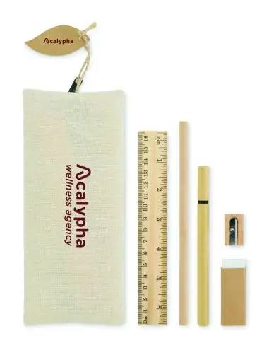 Set de escritura Ecológica Personalizada 7MO2916