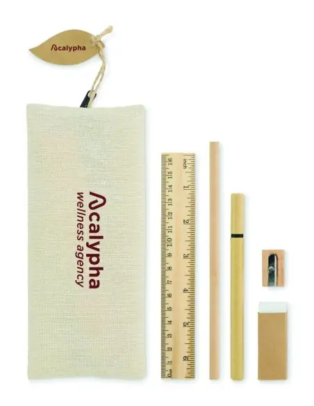 Set de escritura Ecológica Personalizada 7MO2916