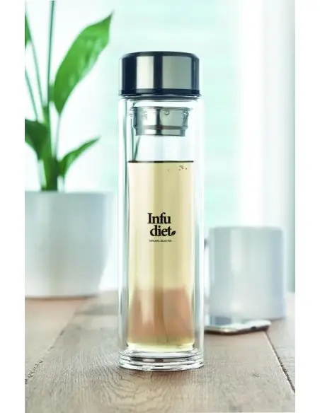 Botella de doble pared 390 ml Ecológica Personalizada 7MO6169