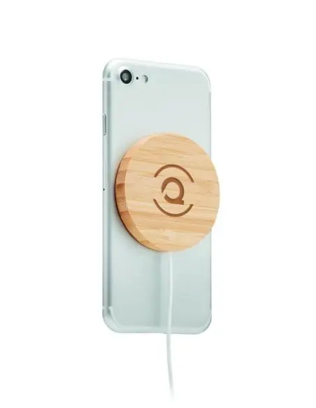 Cargador inalámbrico Ecológico Personalizado 7MO6266