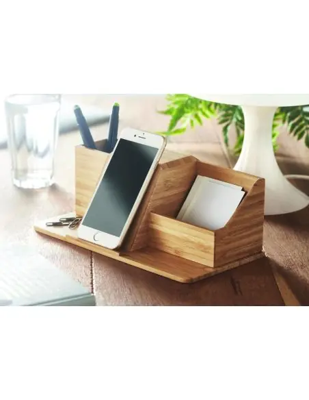 Set sobremesa cargador 10W Ecológica Personalizada 7MO6345