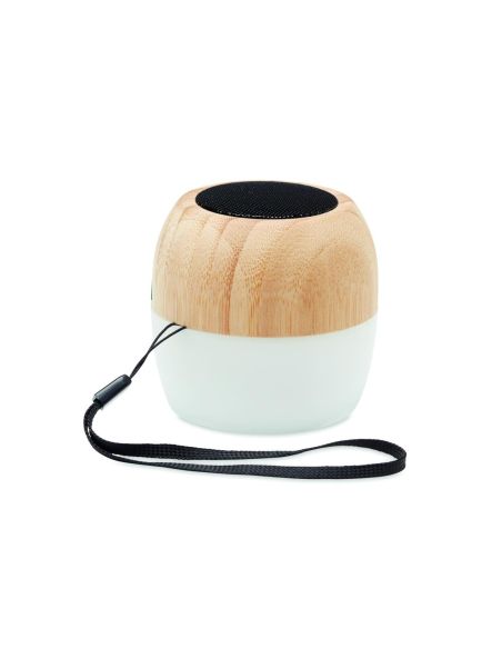 Altavoz bambú inalámbrico 5.0 Ecológico Personalizado 7MO6385