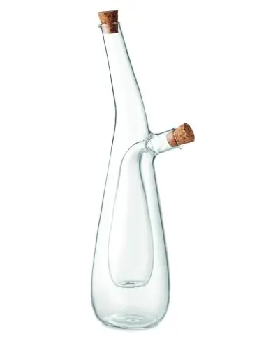Botella cristal aceite vinagre Ecológica...
