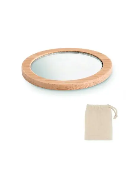 Espejo de bambú Ecológico Personalizado 7MO6406