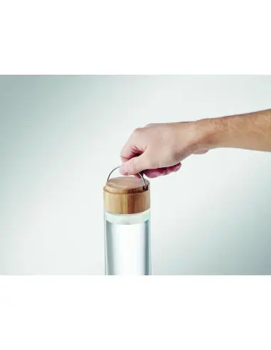 Botella 500 ml tapa de bambú Ecológica...