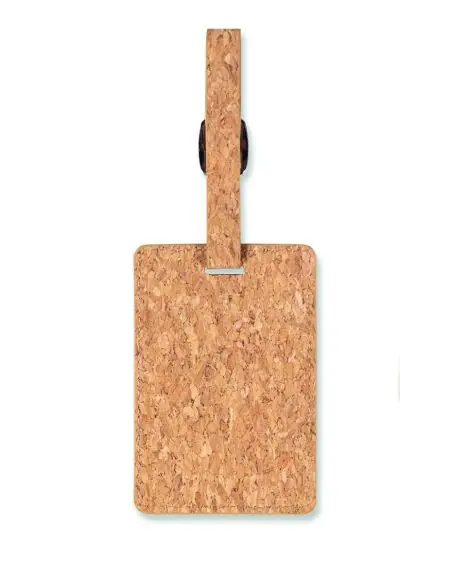 Etiqueta equipaje de corcho Ecológica Personalizada 7MO6418