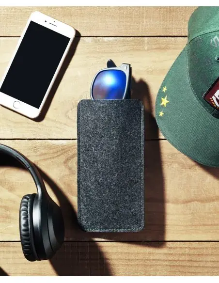 Funda gafas fieltro RPET Ecológica Personalizada 7MO6425