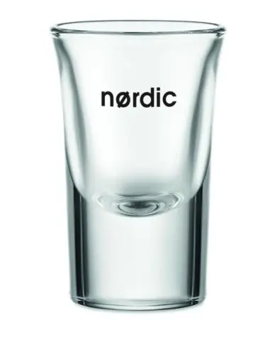 Vaso de cristal 28ml Ecológico Personalizado...