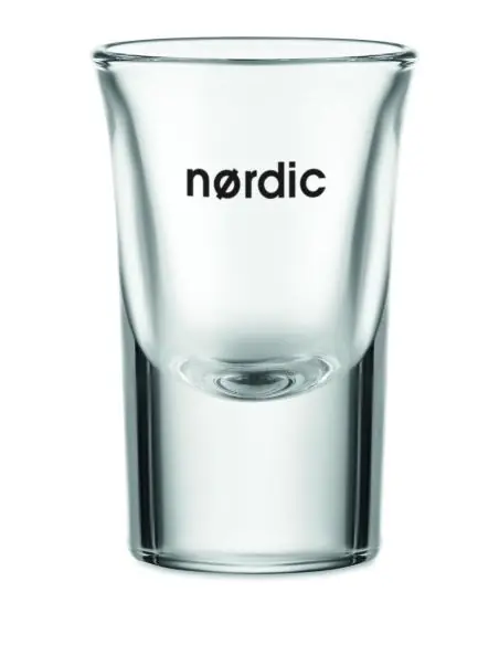 Vaso de cristal 28ml Ecológico Personalizado 7MO6431