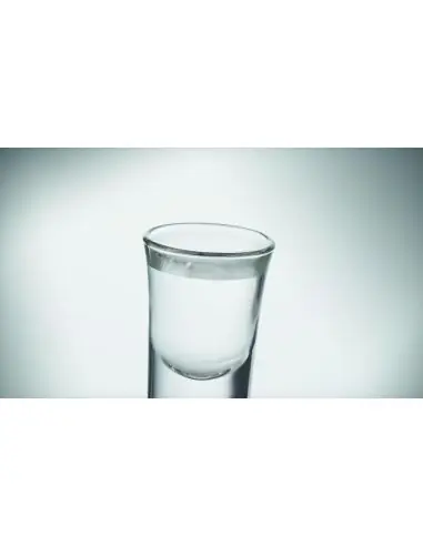 Vaso de cristal 28ml Ecológico Personalizado...