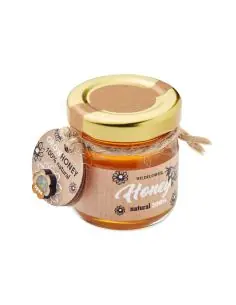 Tarro de miel de flores 50 gr Ecológico Personalizado...