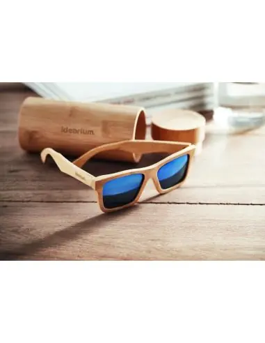 Gafas de sol y estuche bambú Ecológica...
