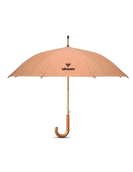 Paraguas de corcho 25 pulgadas Ecológico Personalizado 7MO6494