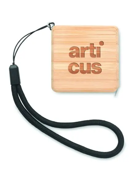 Cinta métrica de bambú 1m Ecológica Personalizada 7MO6519