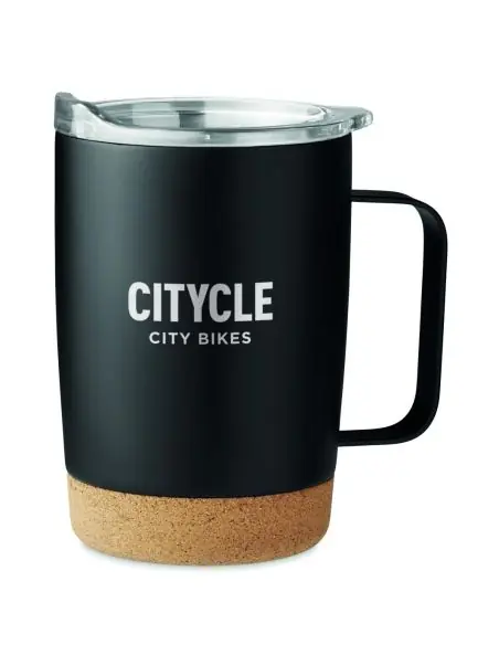 Vaso de doble pared de 300 ml Ecológico Personalizado 7MO6533