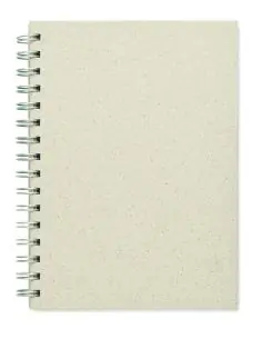 Libreta anillas A5 papel hierba Ecológica Personalizada...