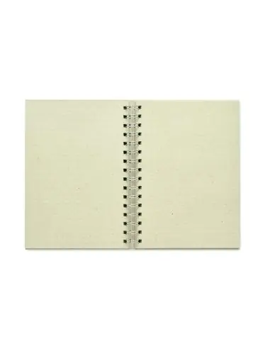 Libreta anillas A5 papel hierba Ecológica...