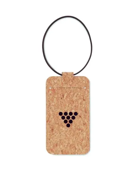 Etiqueta de equipaje de corcho Ecológica Personalizada 7MO6556