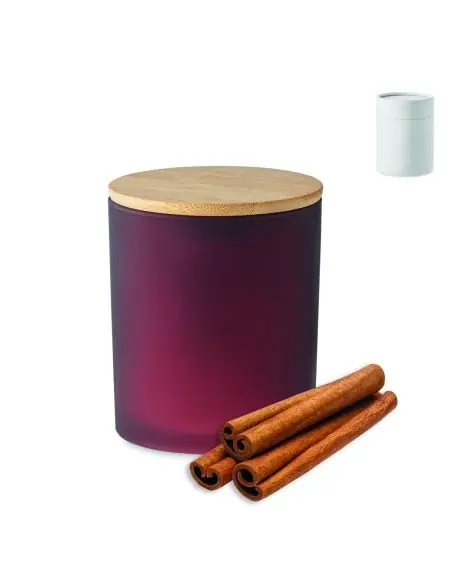 Vela de cera vegetal 200 gr Ecológica Personalizada 7MO6613