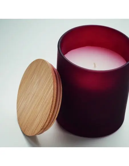 Vela de cera vegetal 200 gr Ecológica Personalizada 7MO6613