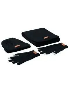 Set 3 piezas invierno de RPET Ecológica Personalizada...