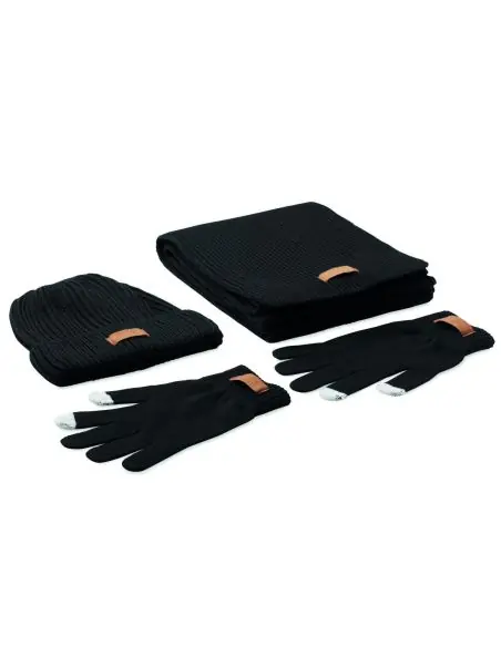 Set 3 piezas invierno de RPET Ecológica Personalizada 7MO6651