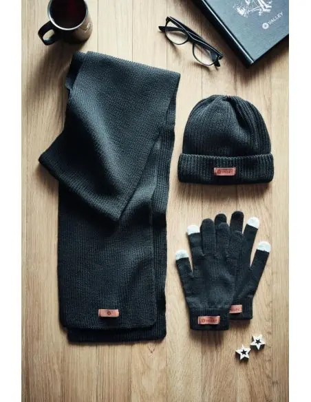 Set 3 piezas invierno de RPET Ecológica Personalizada 7MO6651