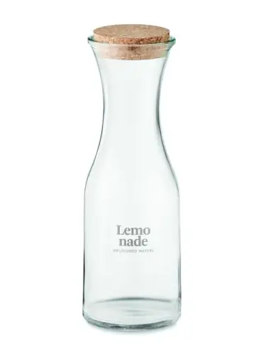 Jarra de vidrio reciclado 1L Ecológica...