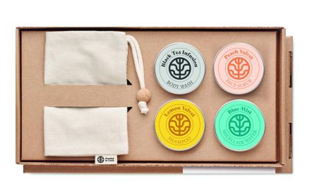 Estuche de viaje 4 piezas Ecológico Personalizado 7MO6684