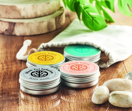 Estuche de viaje 4 piezas Ecológico Personalizado 7MO6684