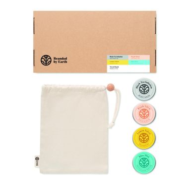 Estuche de viaje 4 piezas Ecológico...