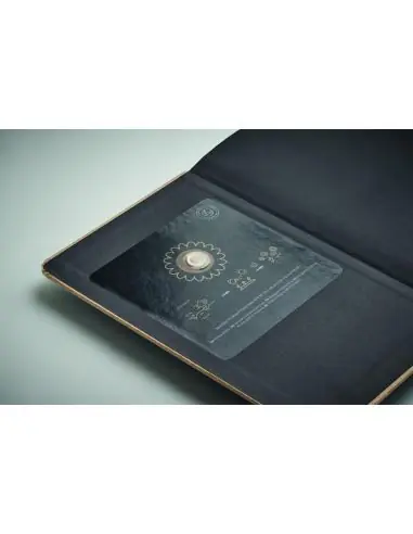 Libreta A5 hojas papel recicl. Ecológica...